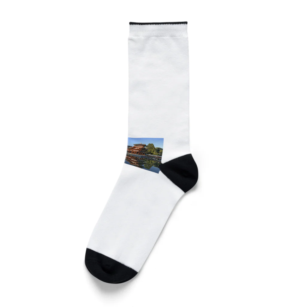 kenty0の平等院鳳凰堂君 Socks