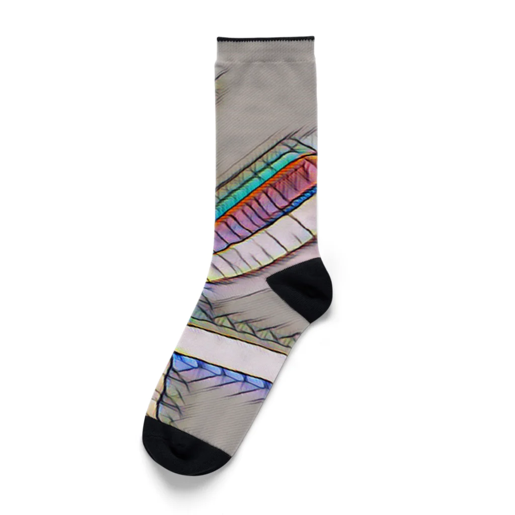 NaROOMの【Abstract Design】No title - Mosaic🤭 Socks