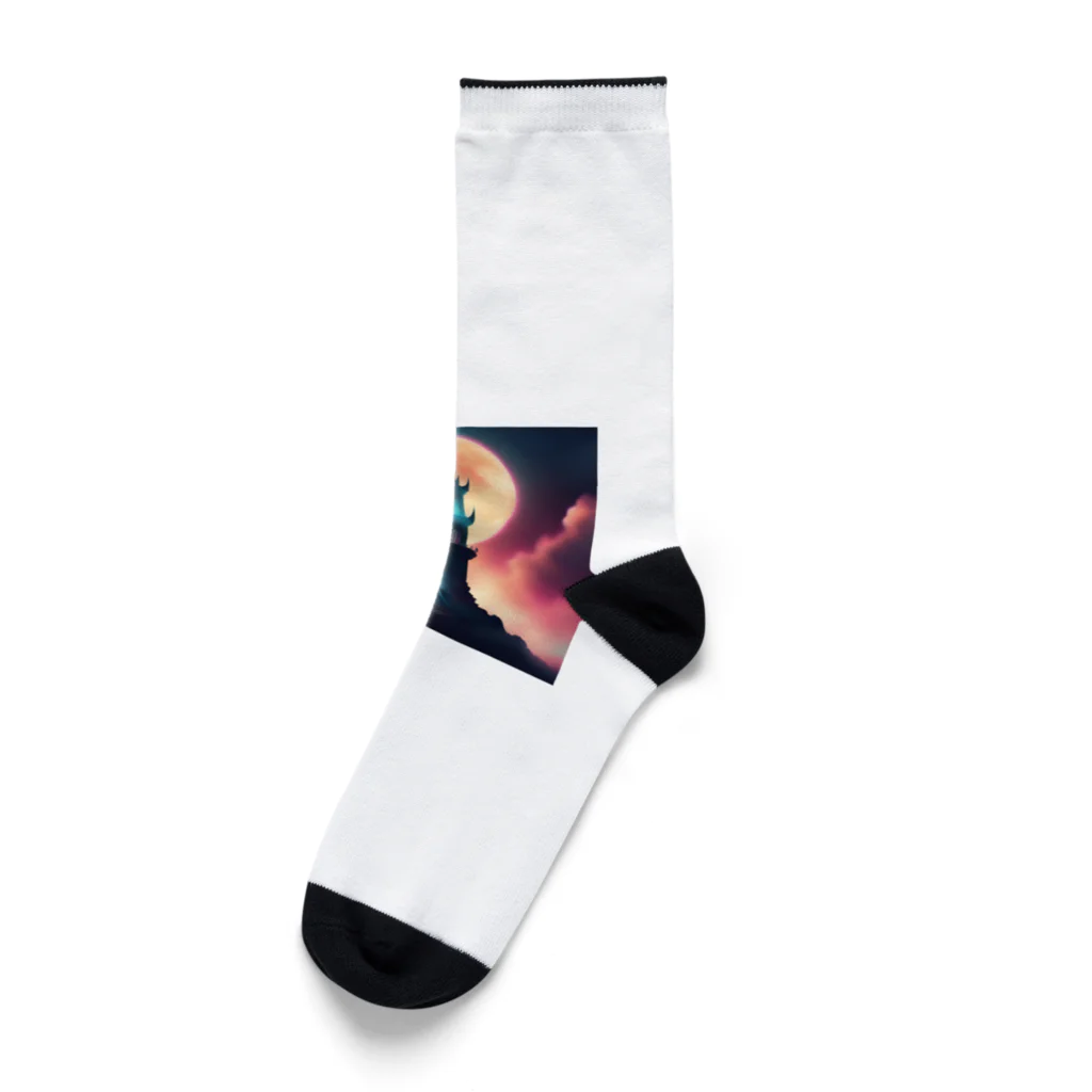 とむＳＨＯＰの現代的 女神の塔 Socks