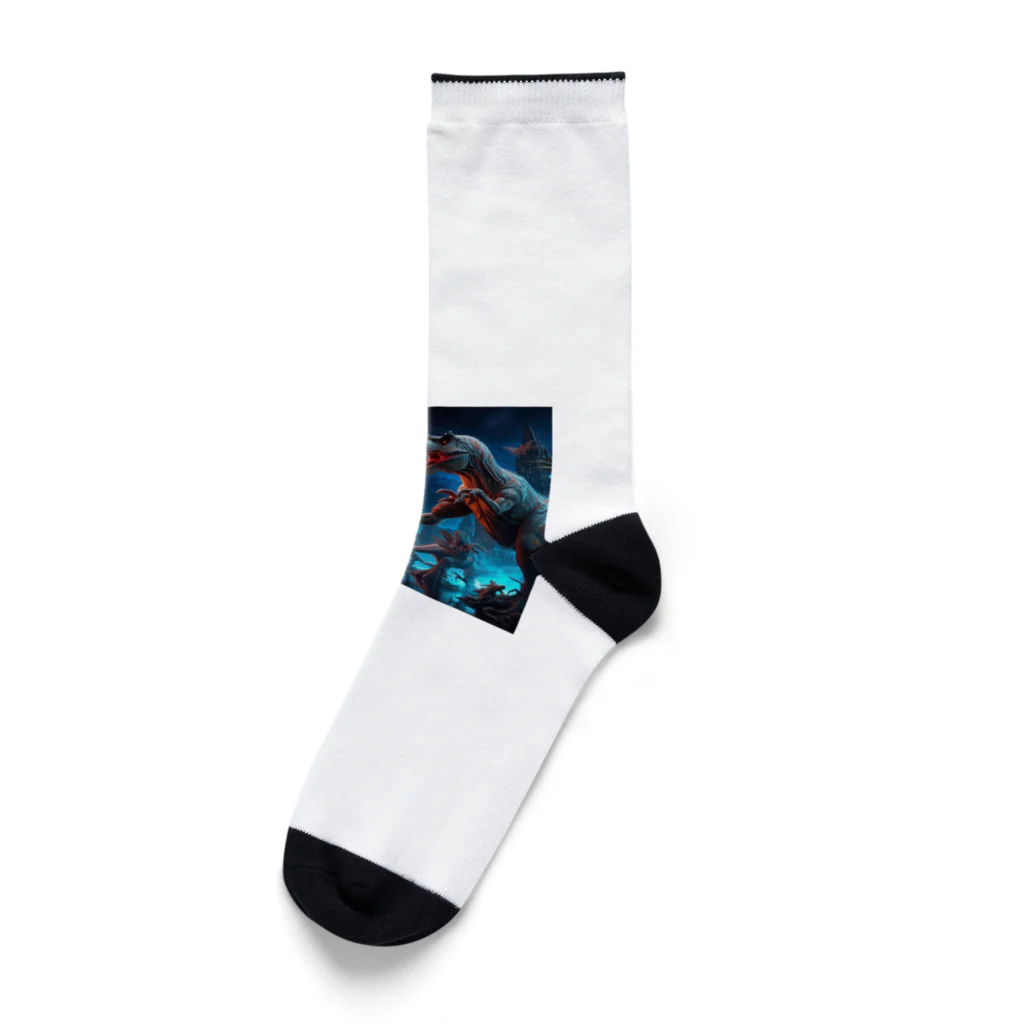 morao777の恐竜バトル Socks