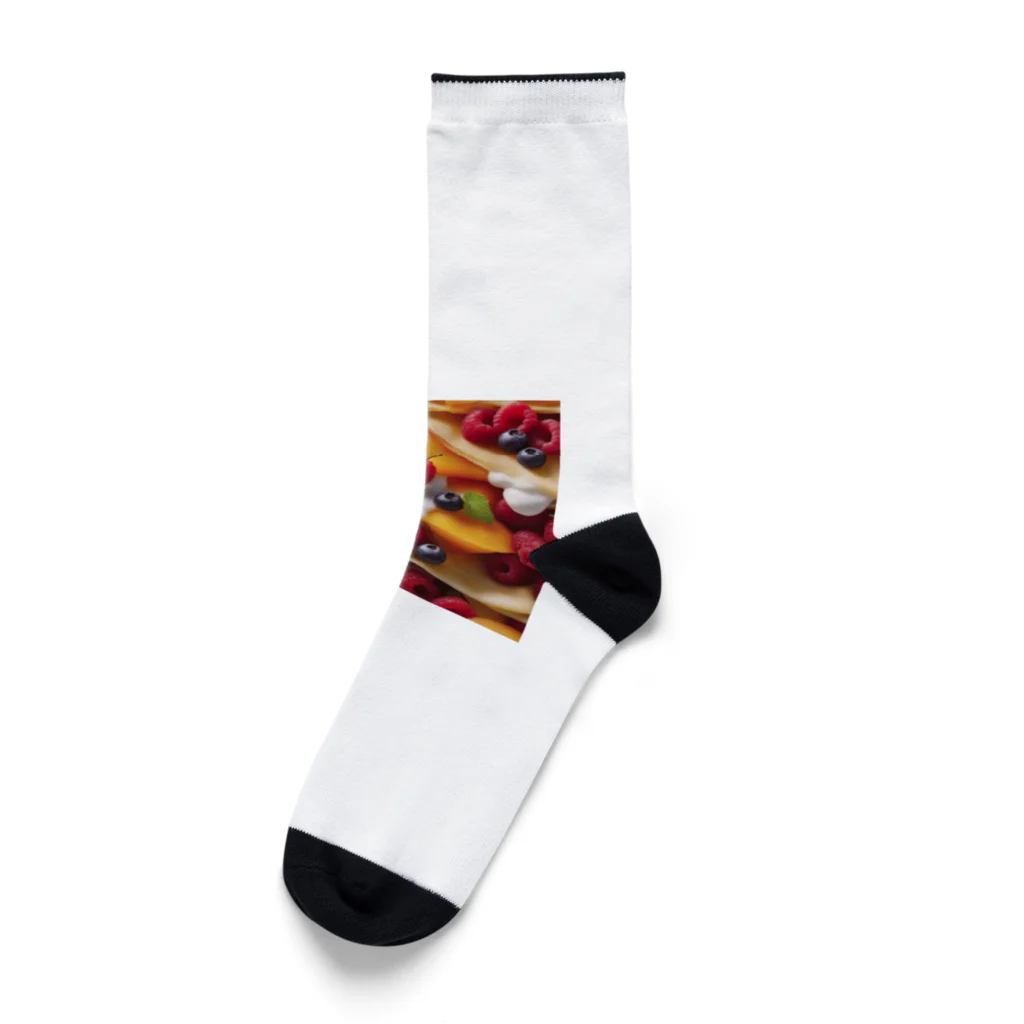 Crepe Collection Center 【CCC】のラズベリーミックス Socks