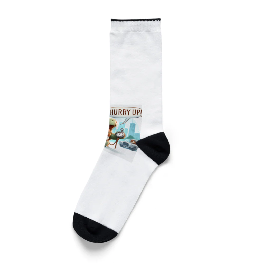 kumama07のHURRY　UP! Socks