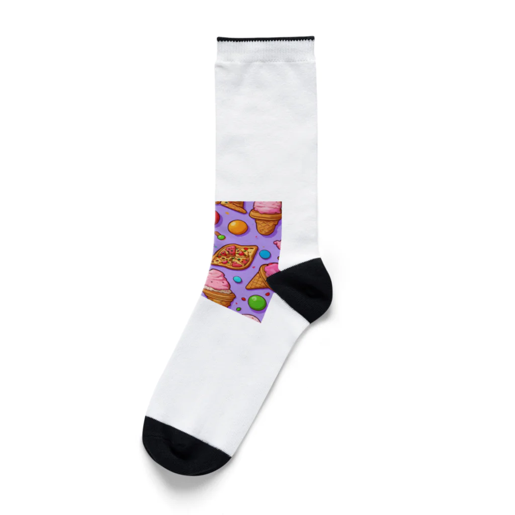 yu_yu_のお菓子大好き Socks