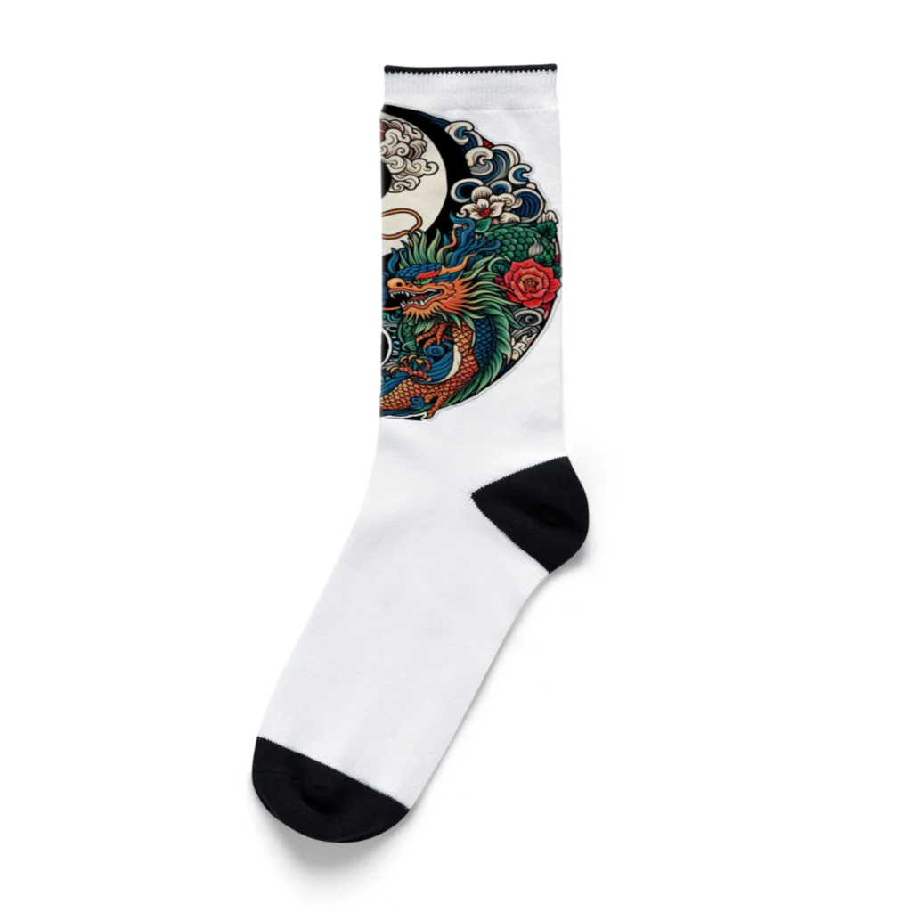 jhondoの陰陽 Socks