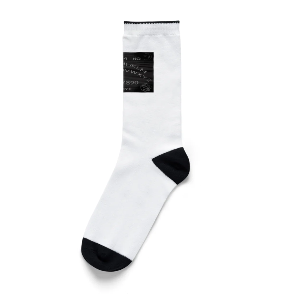 Ａ’ｚｗｏｒｋＳのBLACK OUIJA BOARD Socks