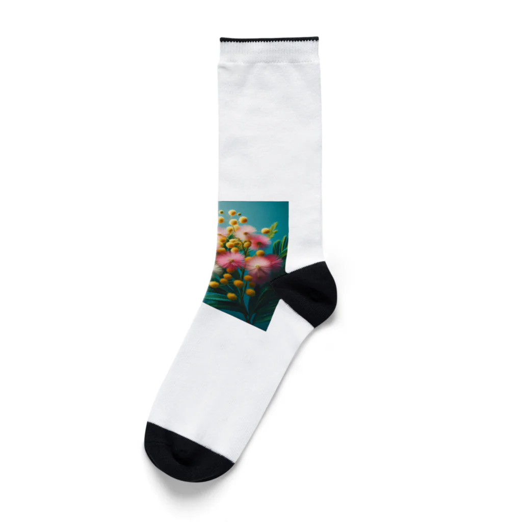 Akiraのミモザ Socks