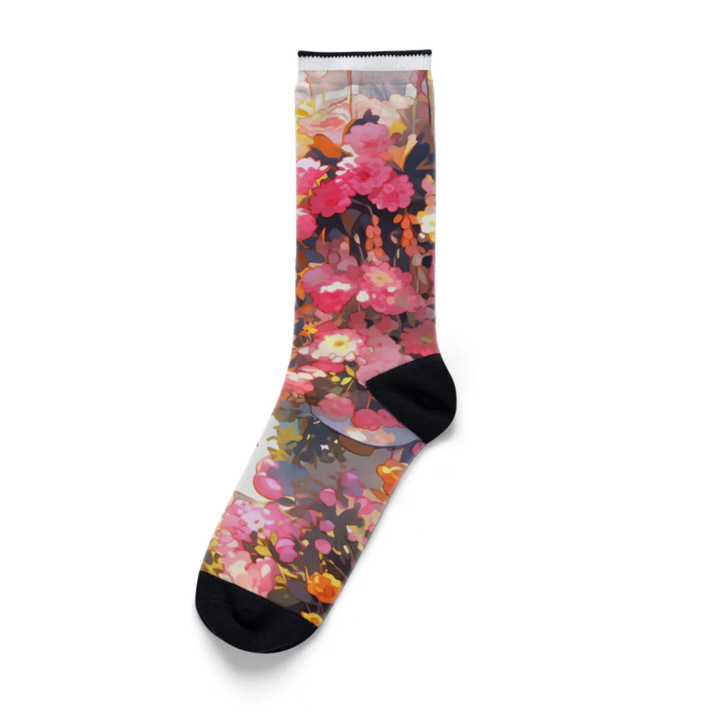 AQUAMETAVERSEの華麗な花束　ラフルール　1859 Socks