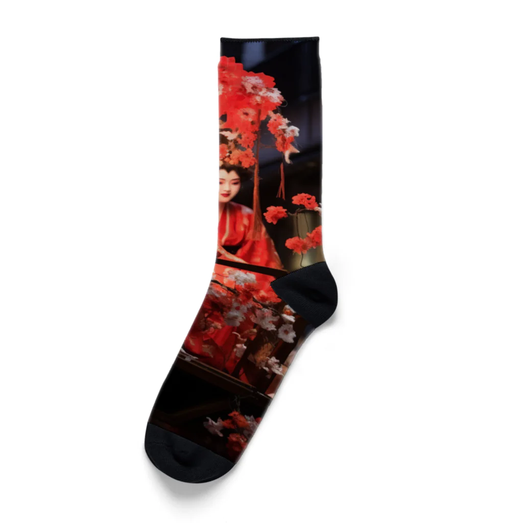 AQUAMETAVERSEの日本三大祭り　祇園祭　akari 2204 Socks