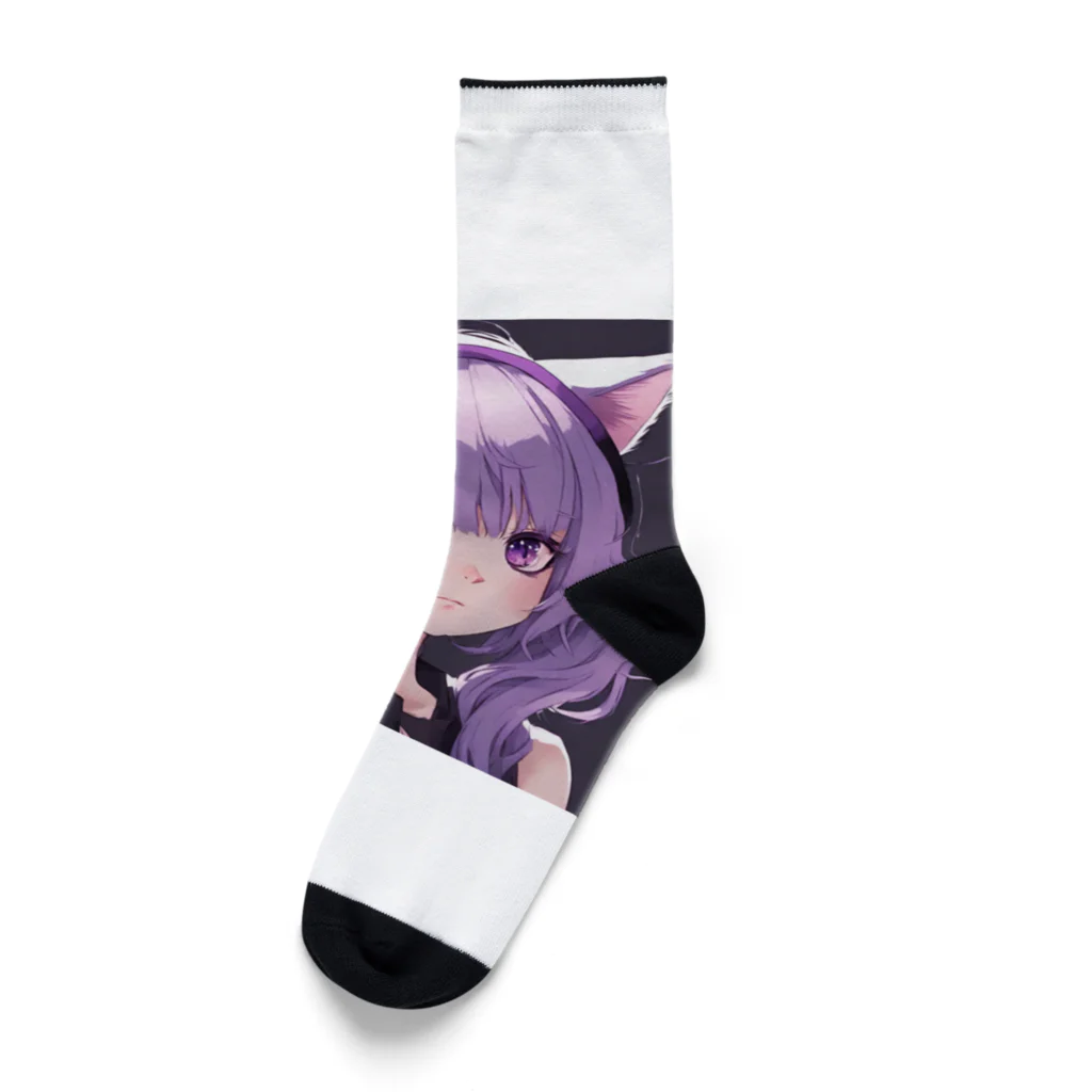 nukojiroの猫耳系女子 Socks