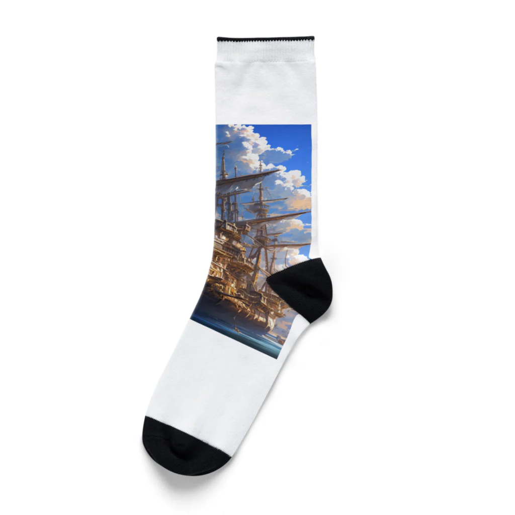 AQUAMETAVERSEの海賊船　なでしこ1478 Socks