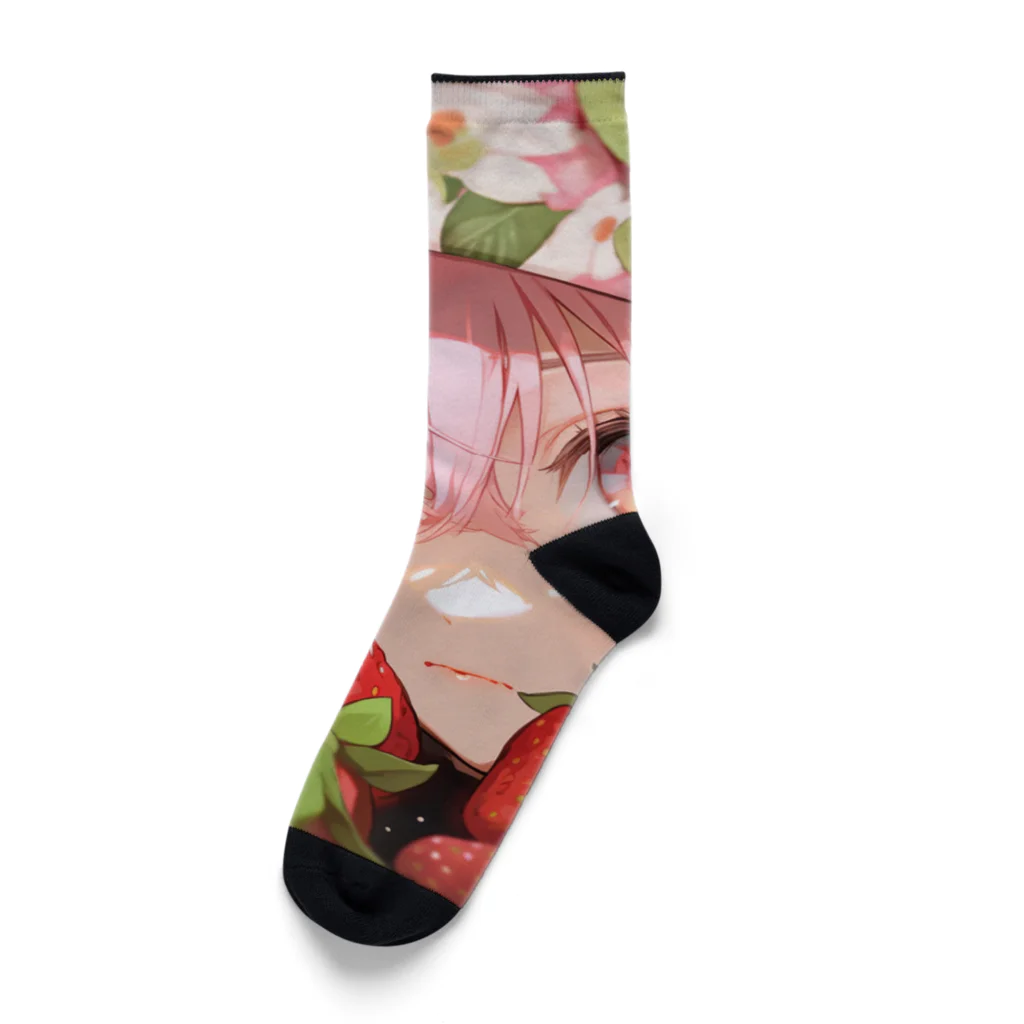 ぶーたんのいちごの夢幻 Socks