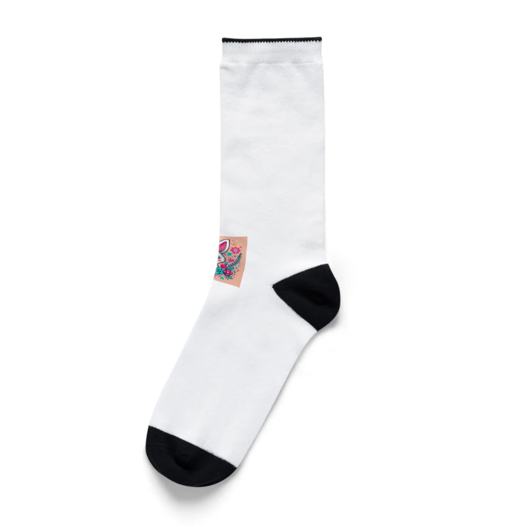 denyo dreamの安眠ウサギ Socks