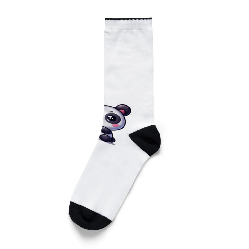 kyuchanのラッパ吹きのパンダ Socks