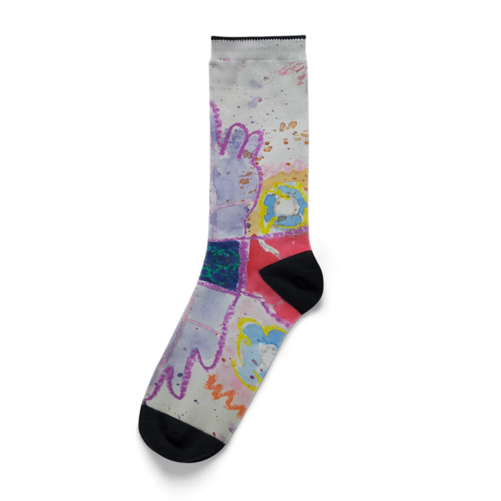 MA-HI shopのハンドフラワー Socks