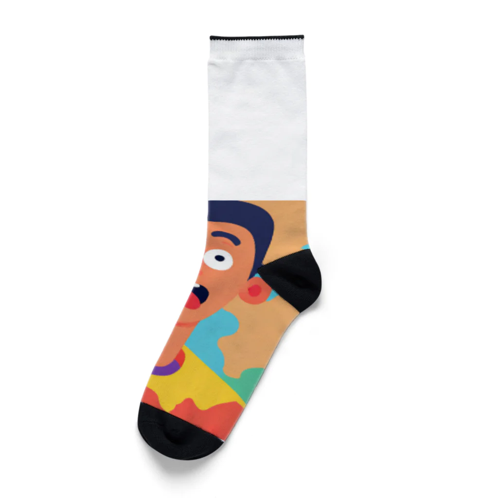 JINPACHIの理知的な男 Socks