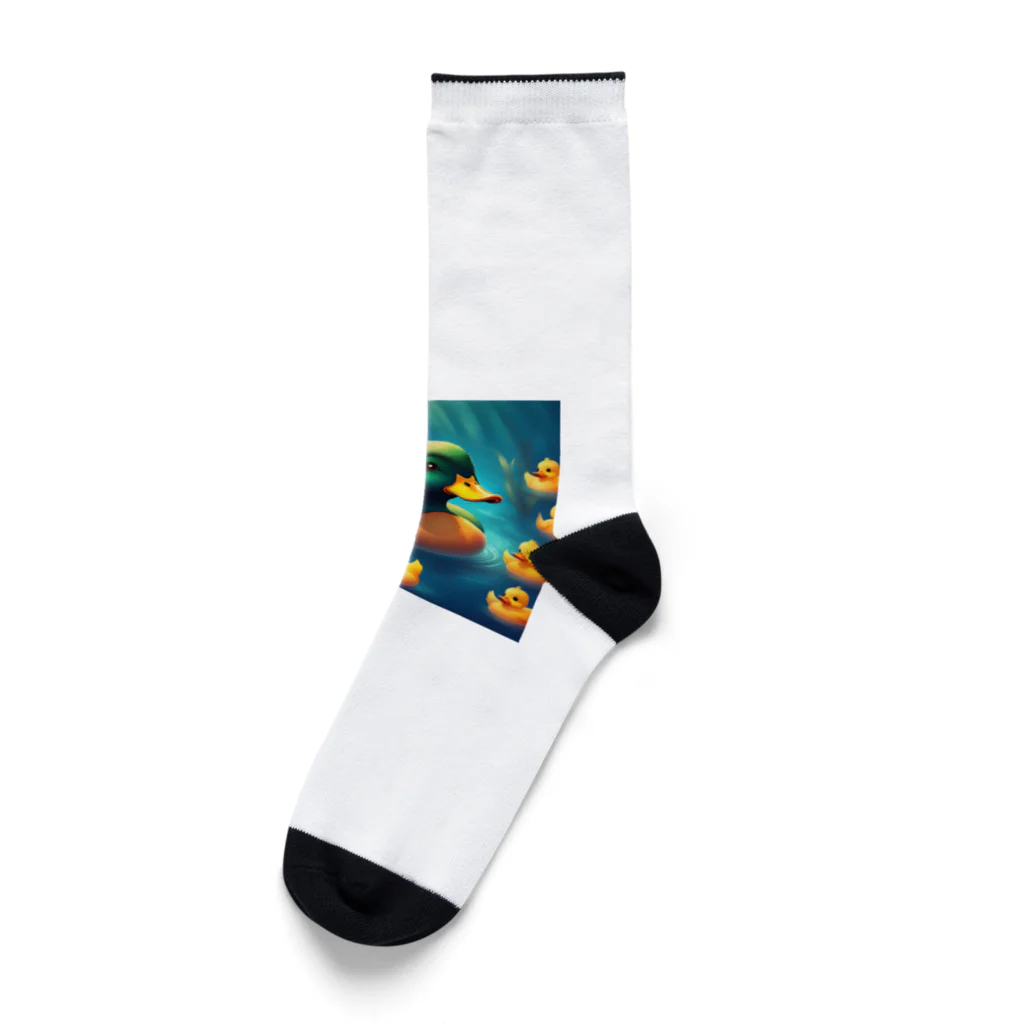 pipi_popoのアヒル Socks