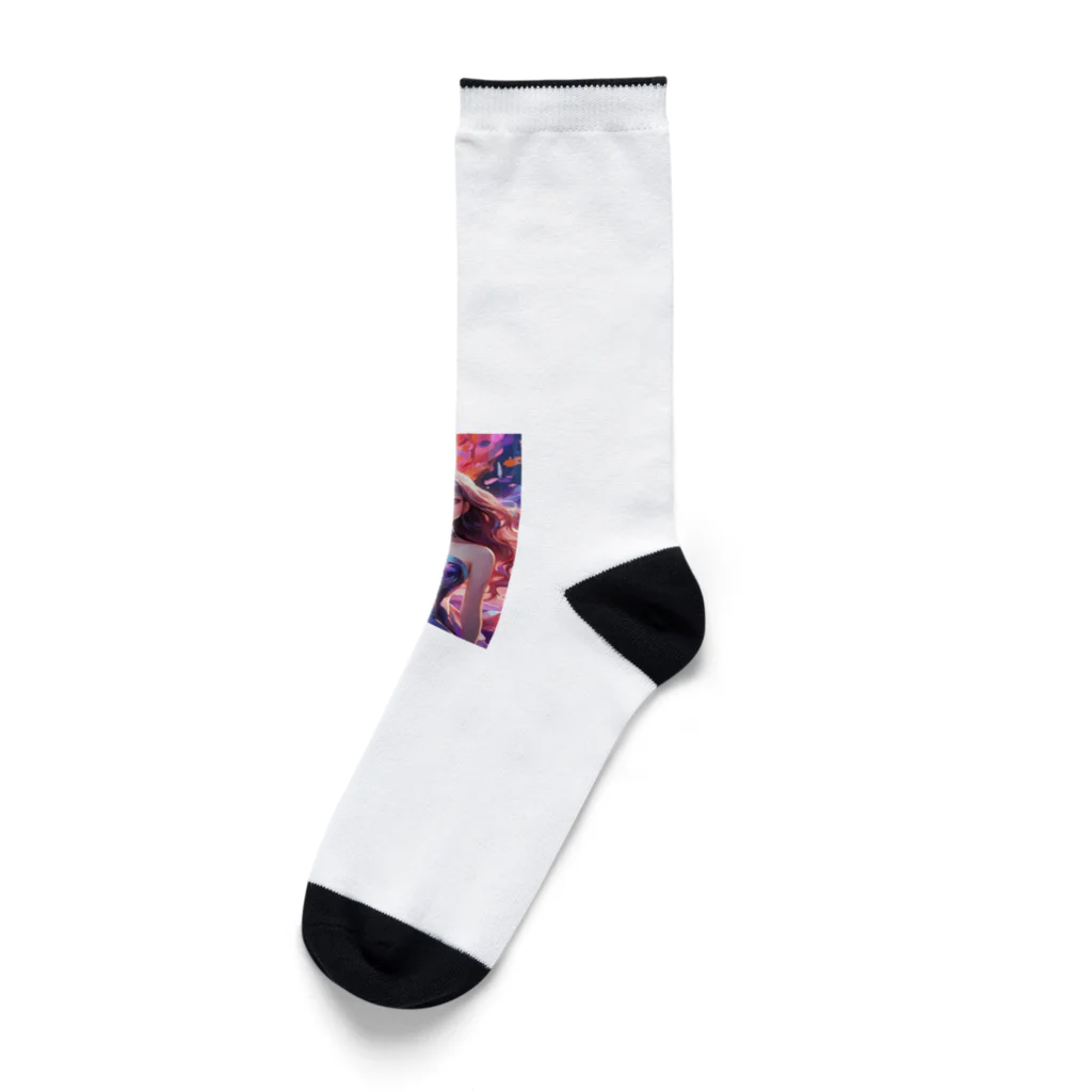 akipoyoのルナフローラ Socks