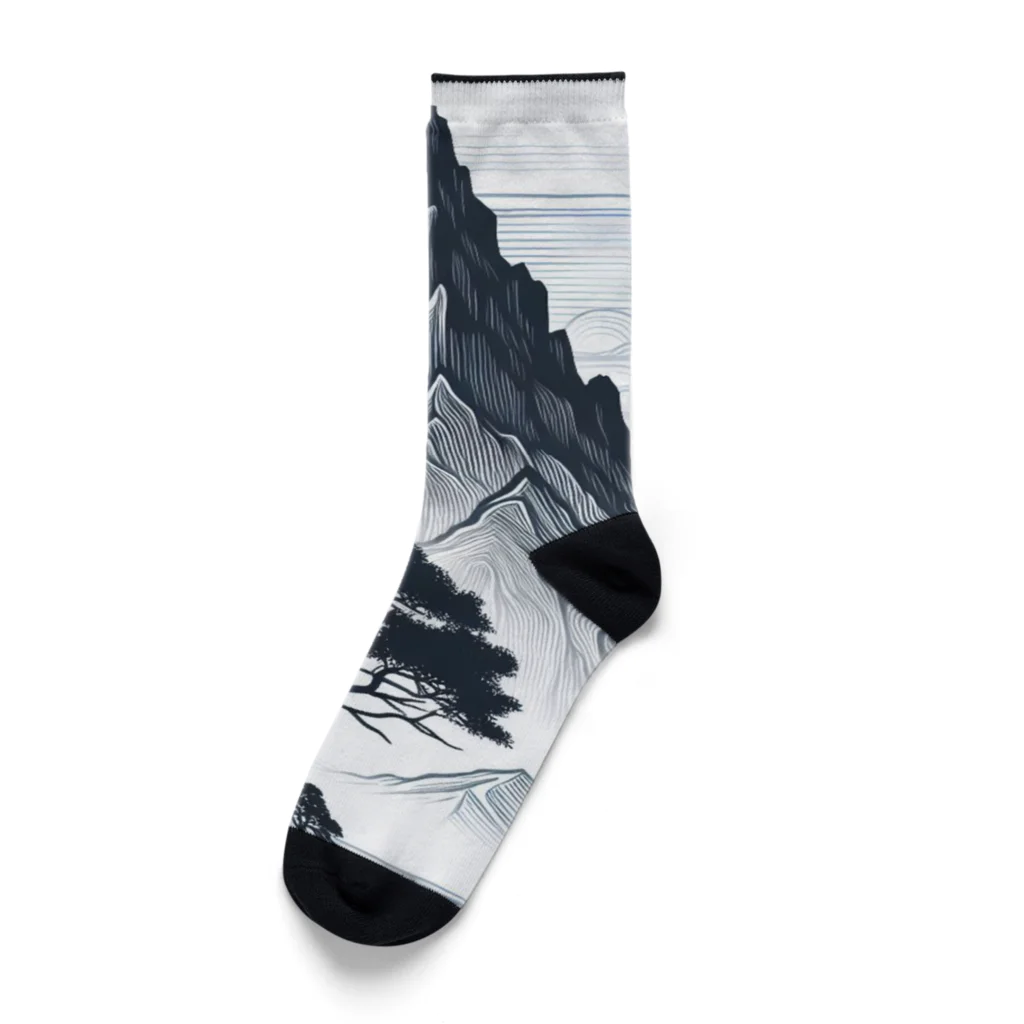 Qten369の甲賀の里 Socks