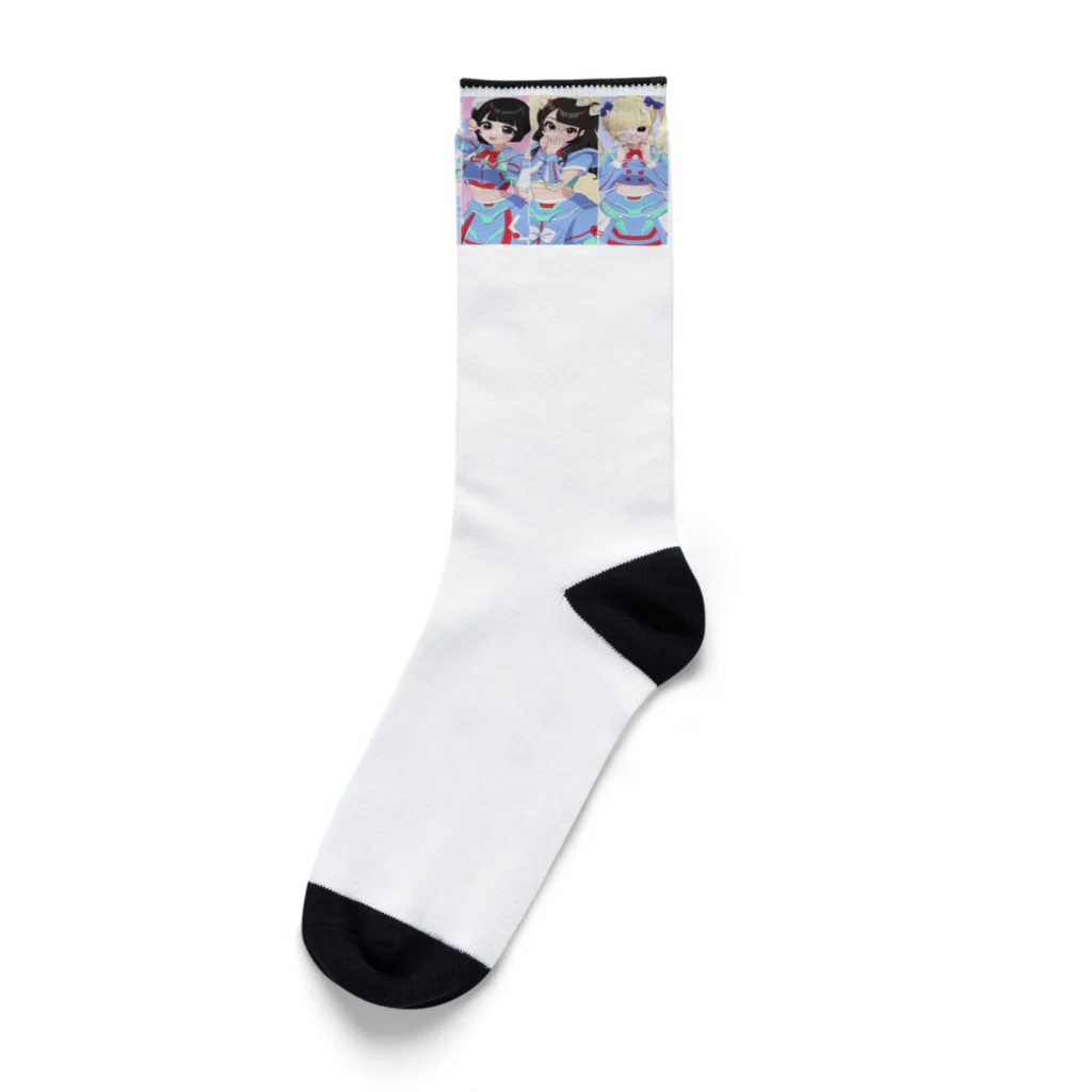 限界オタクの新境地のZERO→START【非公式限定グッズ】 Socks