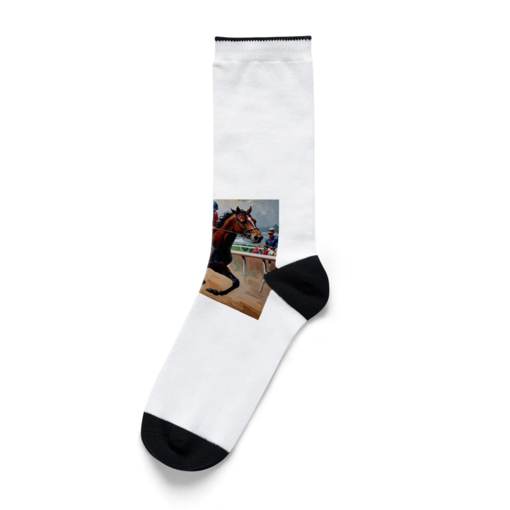 幸運グッズのサラブレット Socks