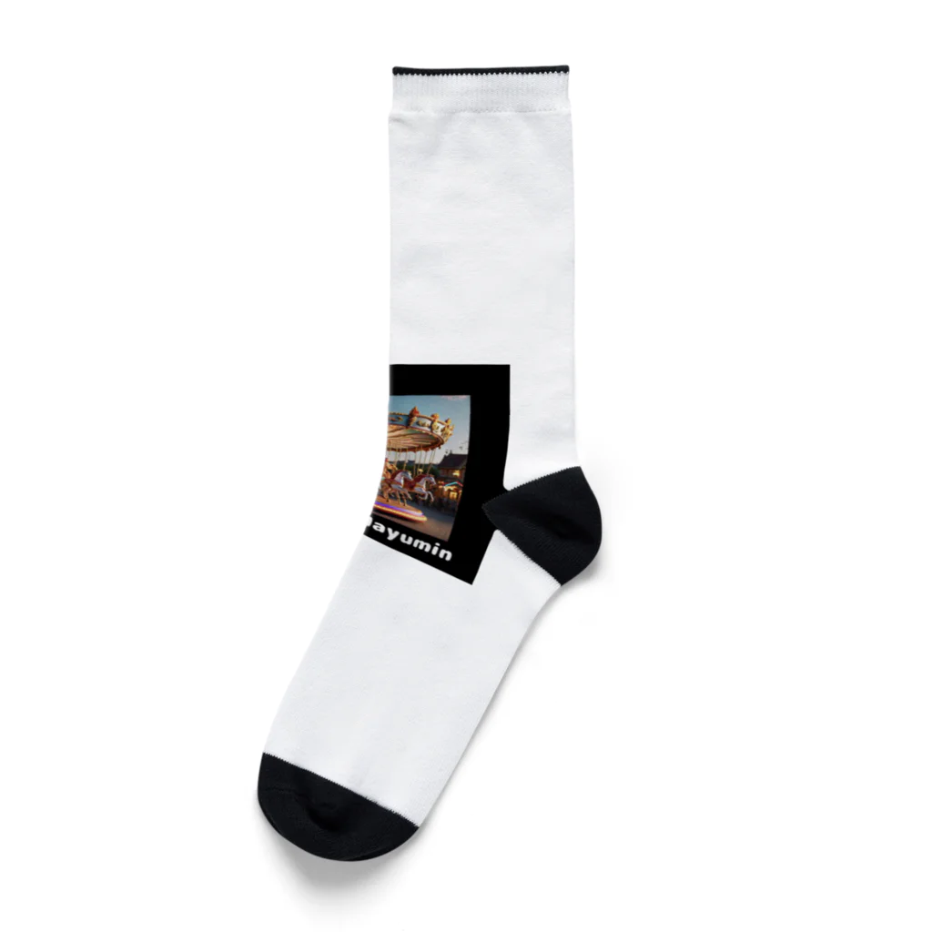 mayumin-1234のメリーゴーランド Socks