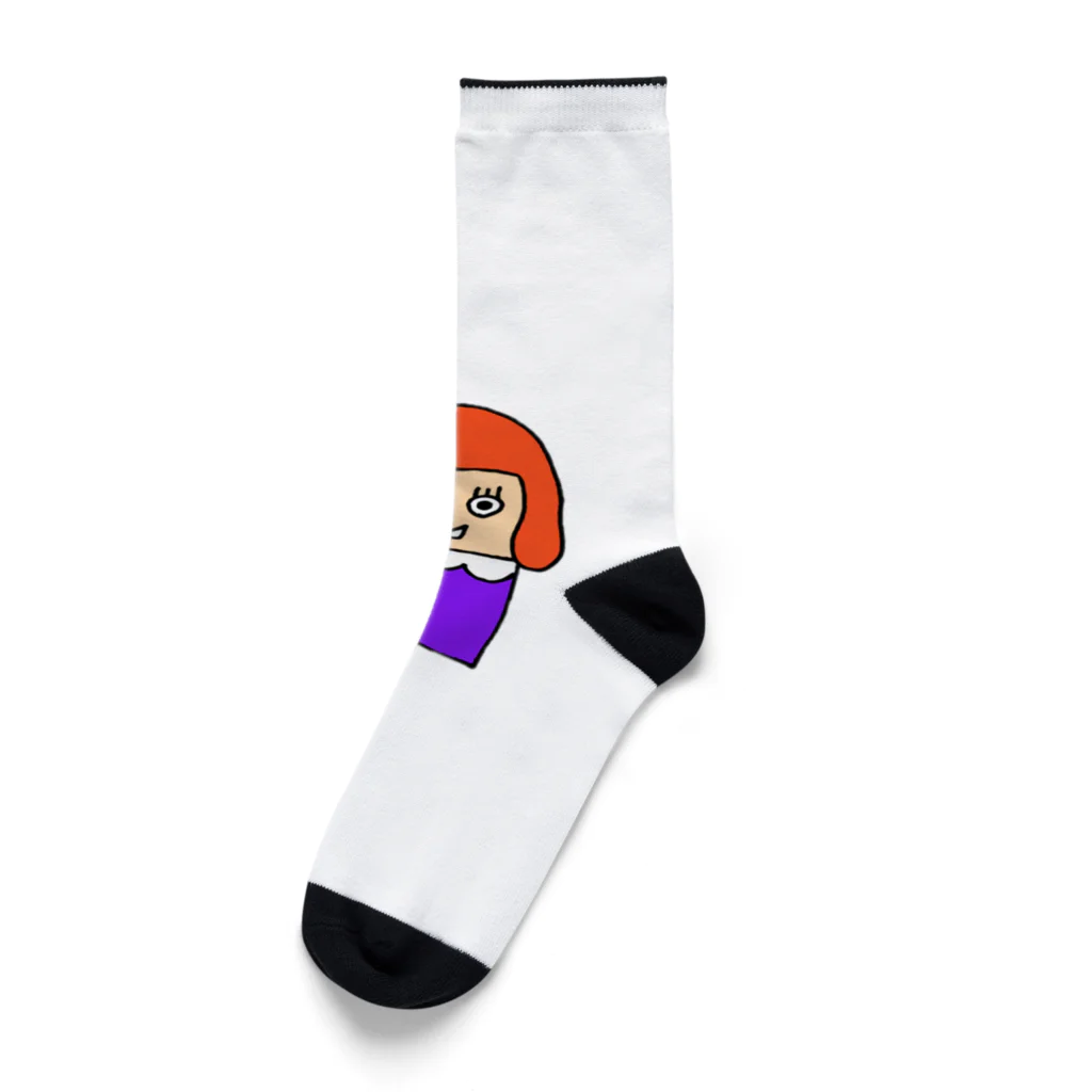 sooomaxの四角いちゃん Socks