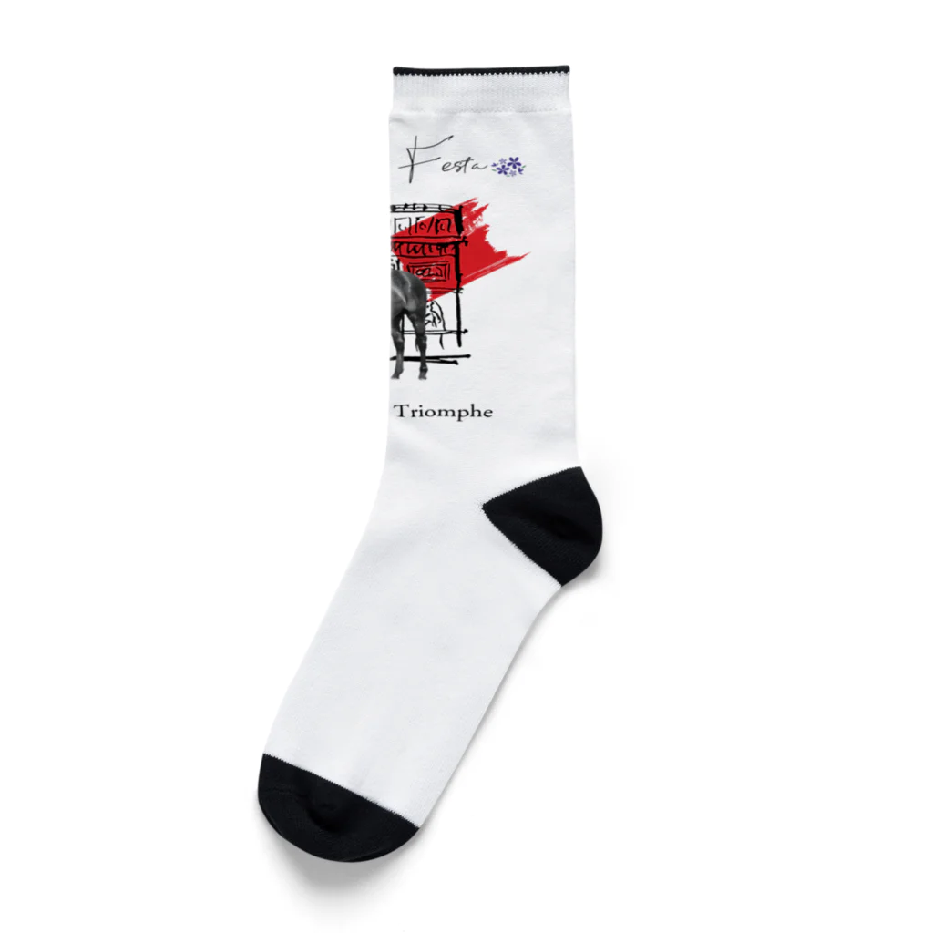 Loveuma. official shopのNakayama Festa 〜Prix de I'Arc de Triomphe〜 by AERU Socks