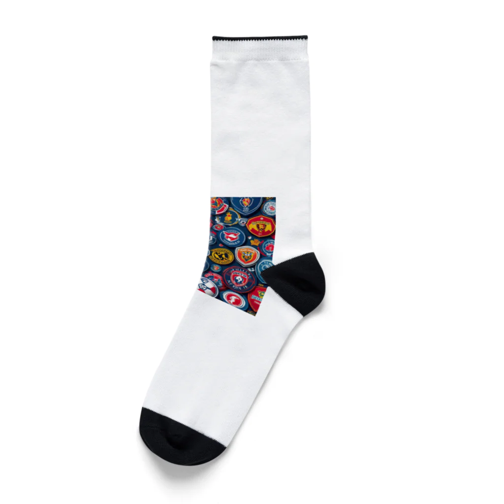 ツッキー★のクラブチームロゴ Socks