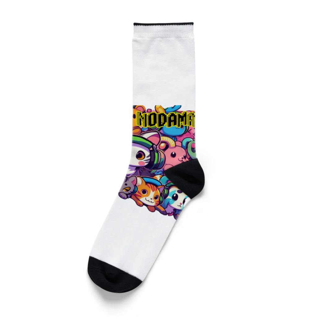 のだまクリエイターズらぼのにゃんアニマル軍団 Socks