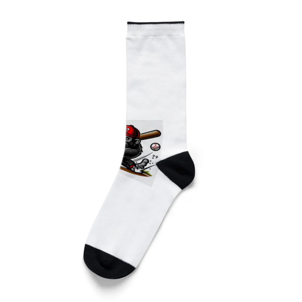 namidamakiの野球ごり Socks