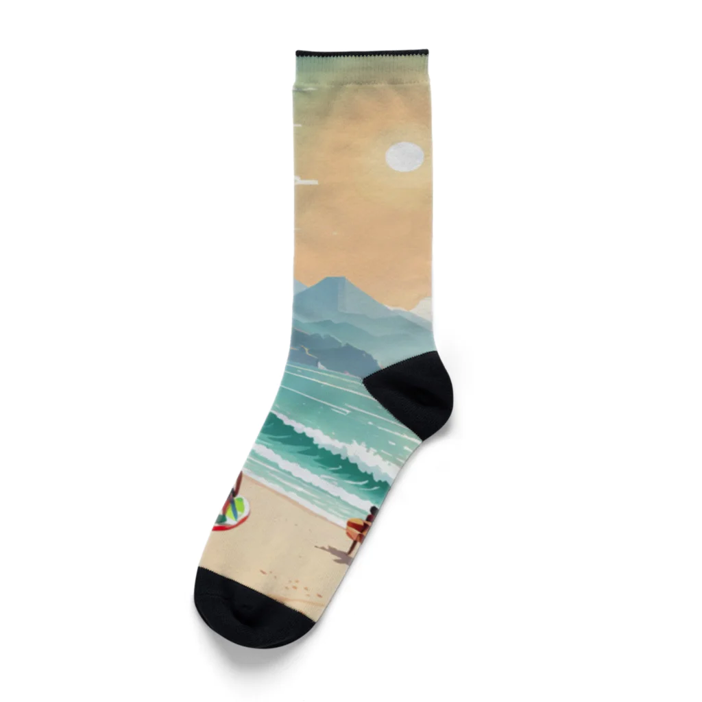 Paradise ExploreのPalm Breeze Bliss Socks