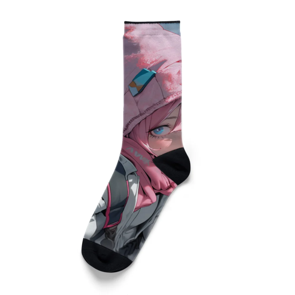 ぶーたんの氷の頂を目指して Socks