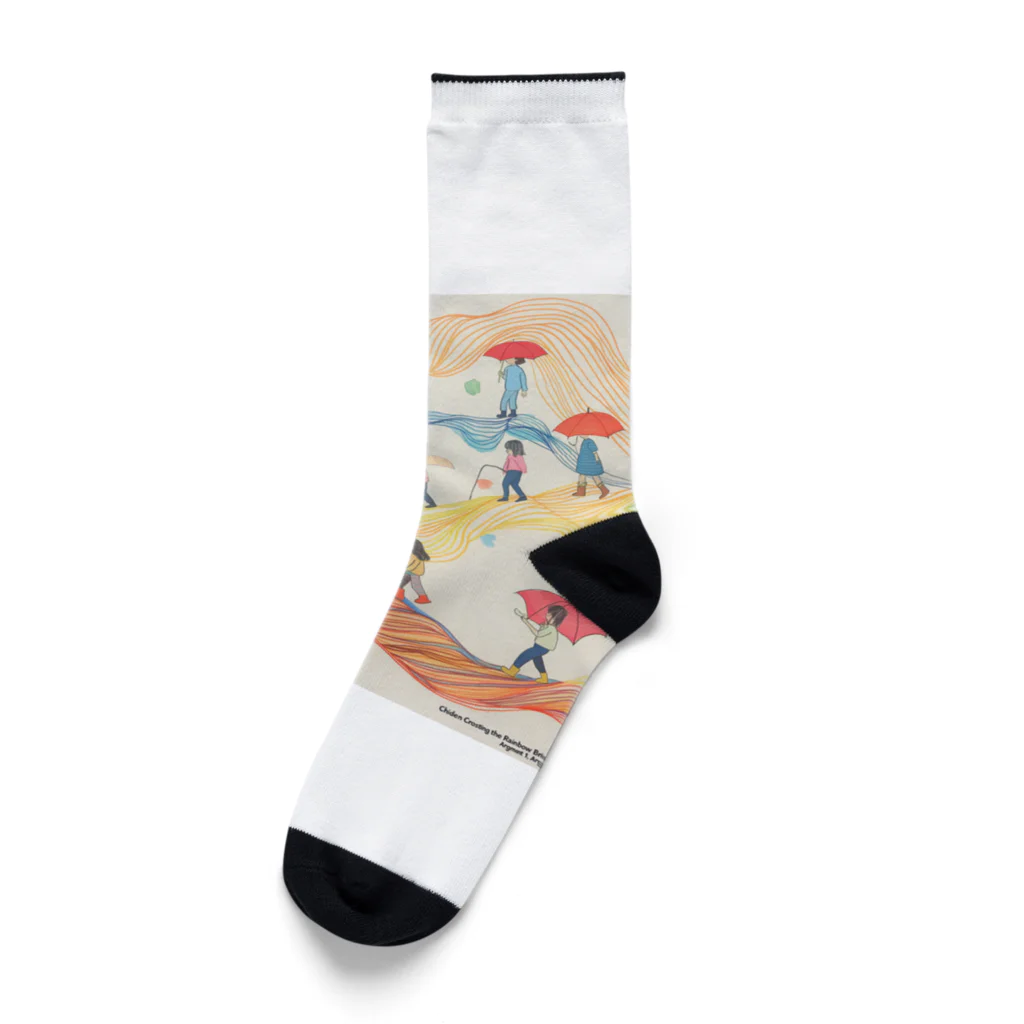 NT57(no title 57)の虹の架け橋 Socks