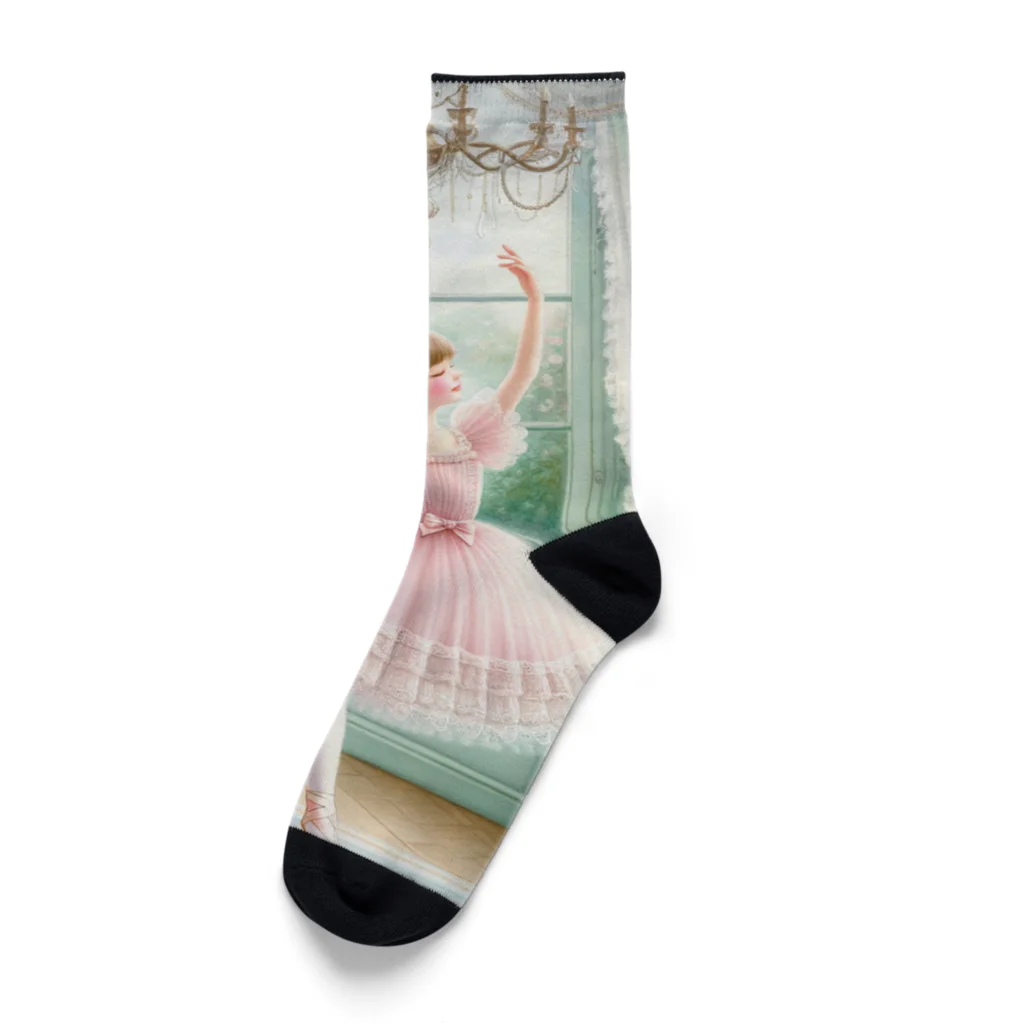 Honokanishiawaseの🩰優雅なバレリーナの午後🩰 Socks