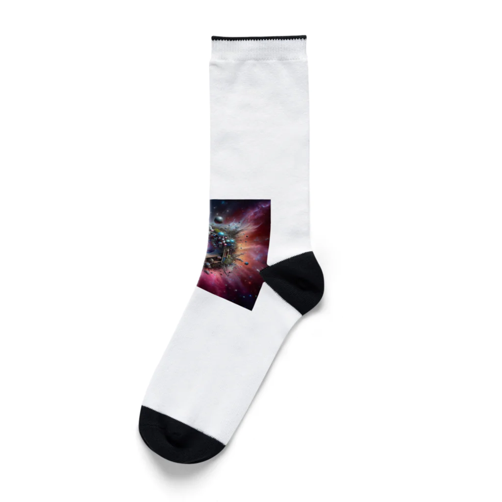 wワンダーワールドwのAnotherWorld Socks