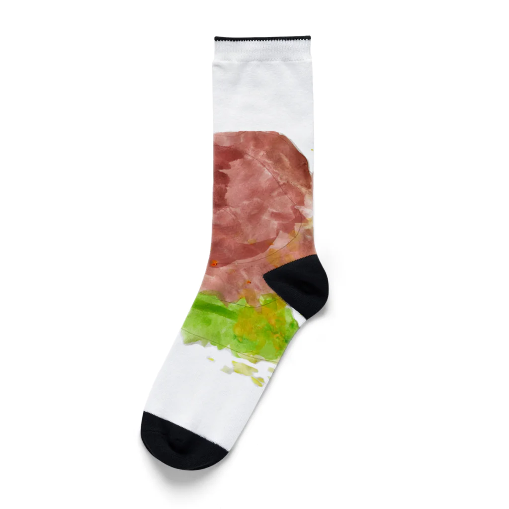 tomorhythmのこわいかお Socks