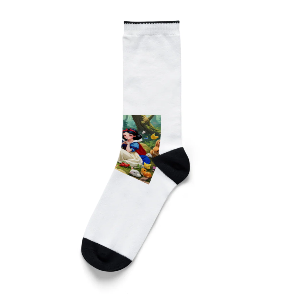 ぴよぴよショップの森の白雪姫 Socks