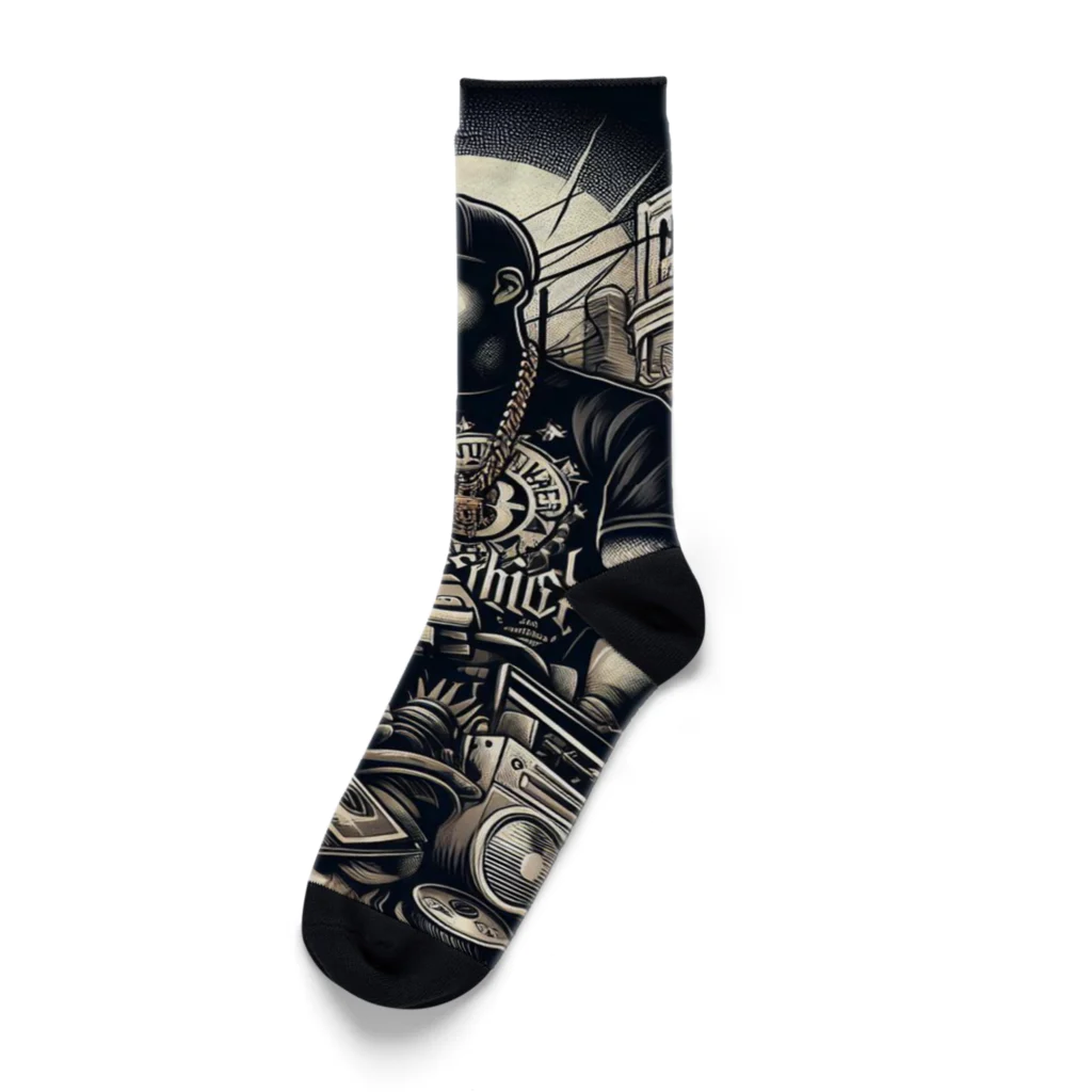 部屋着結社のHIPHOPカルチャー Socks