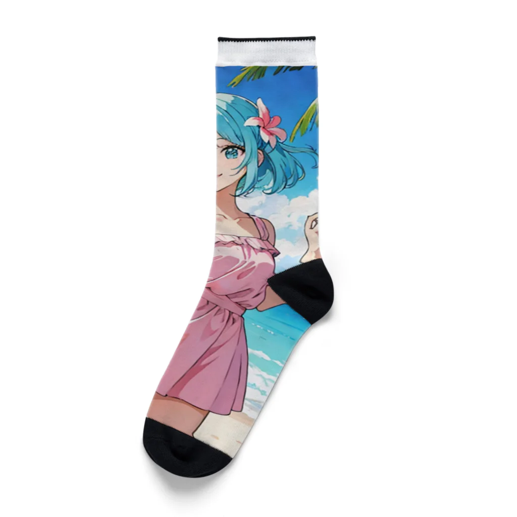 yozoraniyumeoの魔法トロピカル少女 Socks