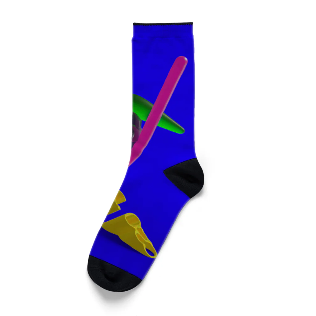 Hayata Shimizuの青色 Socks