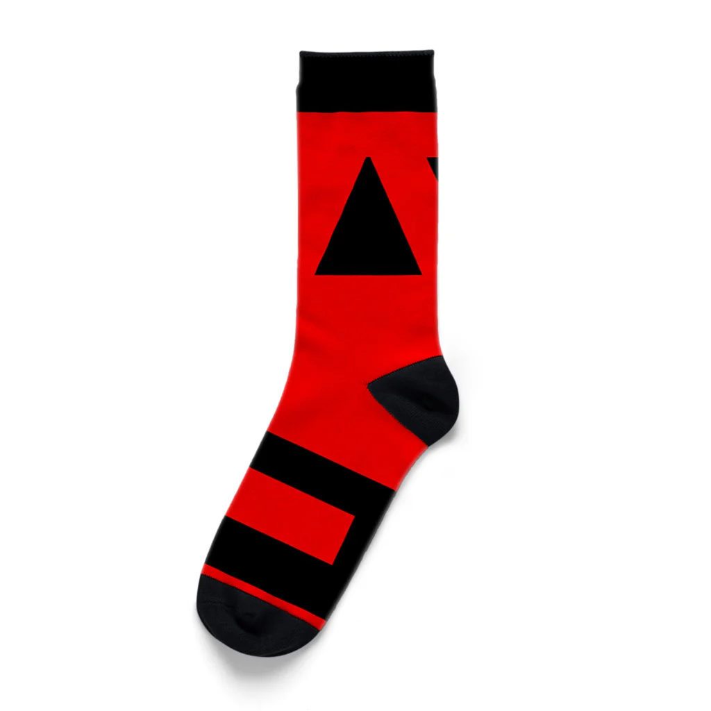 KOINT コイントの赤い団結　red unity Socks