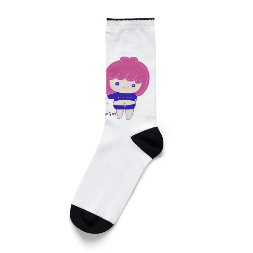 rurugirlのプロテイン女子 Socks