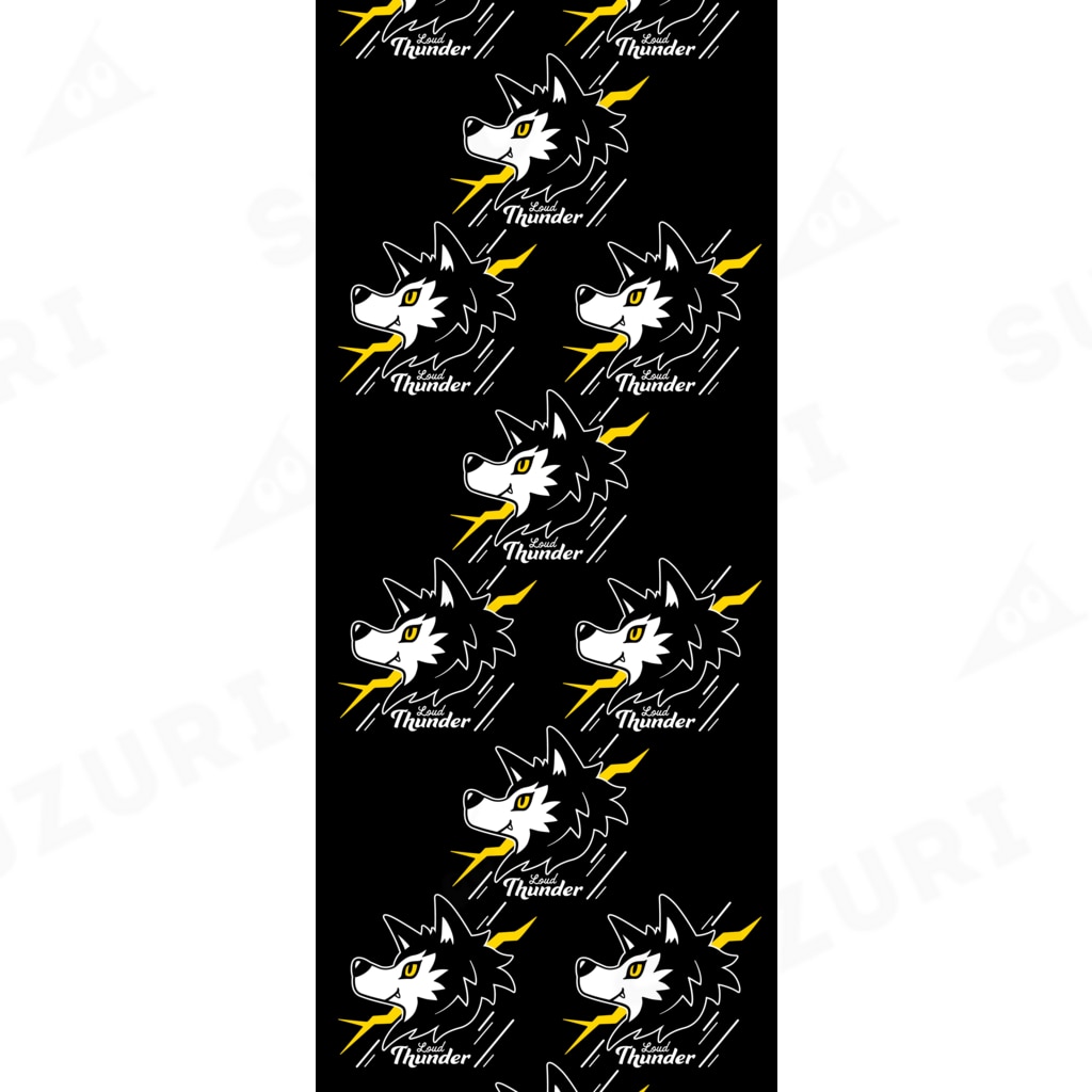 kocoon（コクーン）のうるさい雷と狼（黒） Socks
