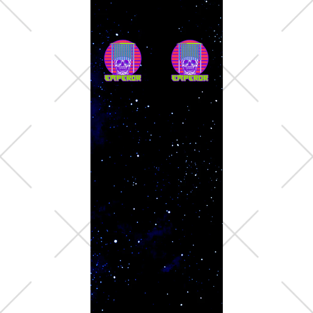 中華呪術堂（チャイナマジックホール）のspace skeleton emperor Socks