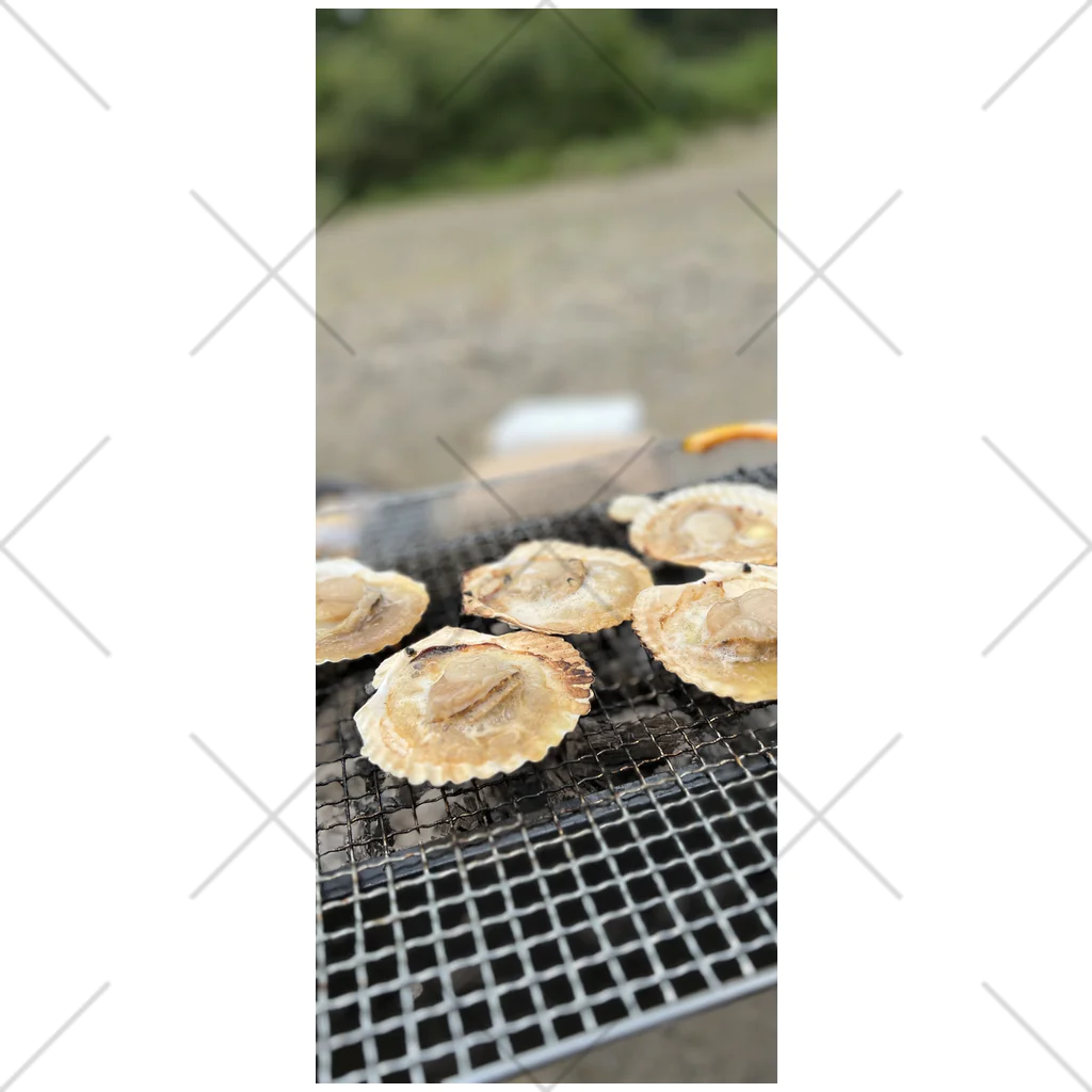 着る焼き芋屋さんの持ち歩き用ホタテのバター焼き ソックス