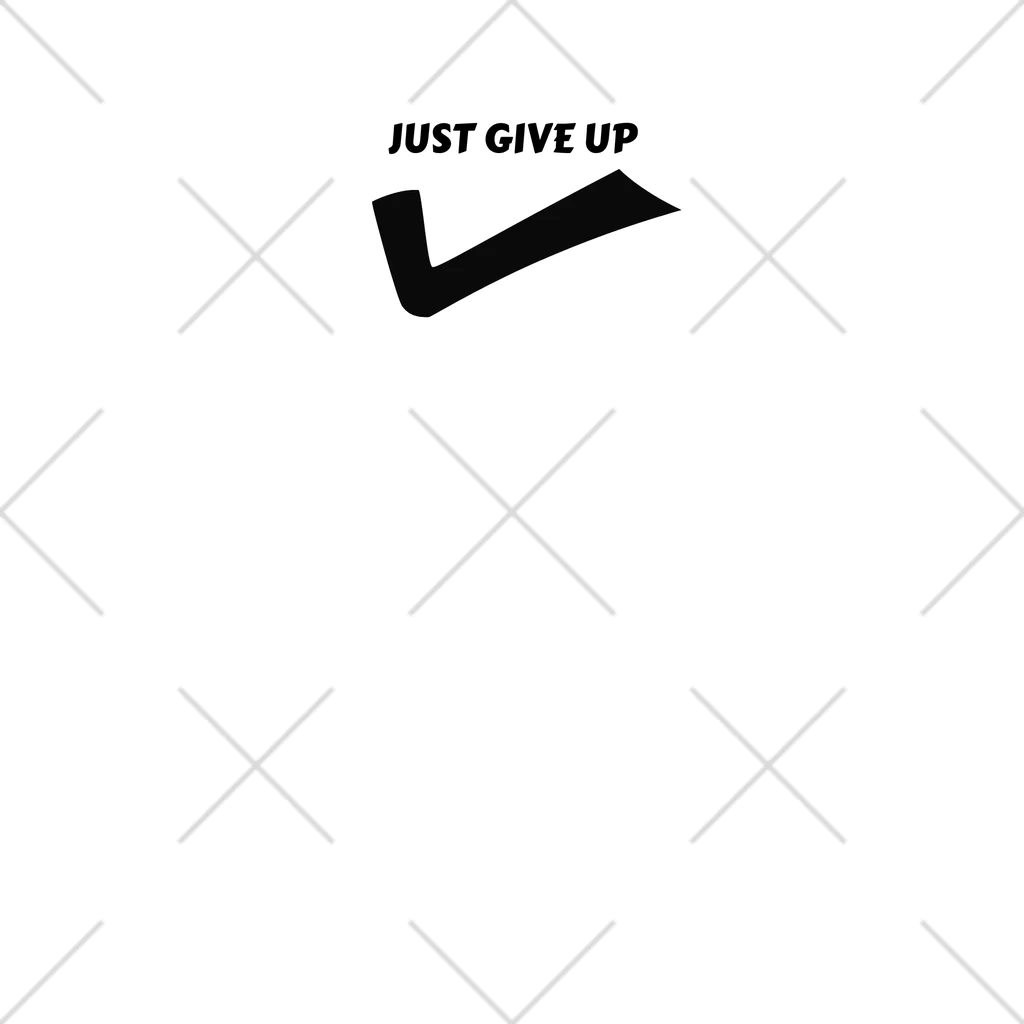 ManifestorのJUST GIVE UP Socks