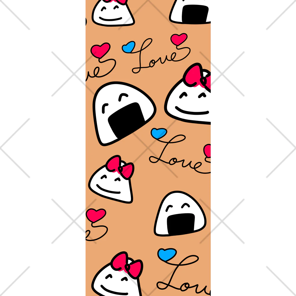 タカのおにぎりlove Socks