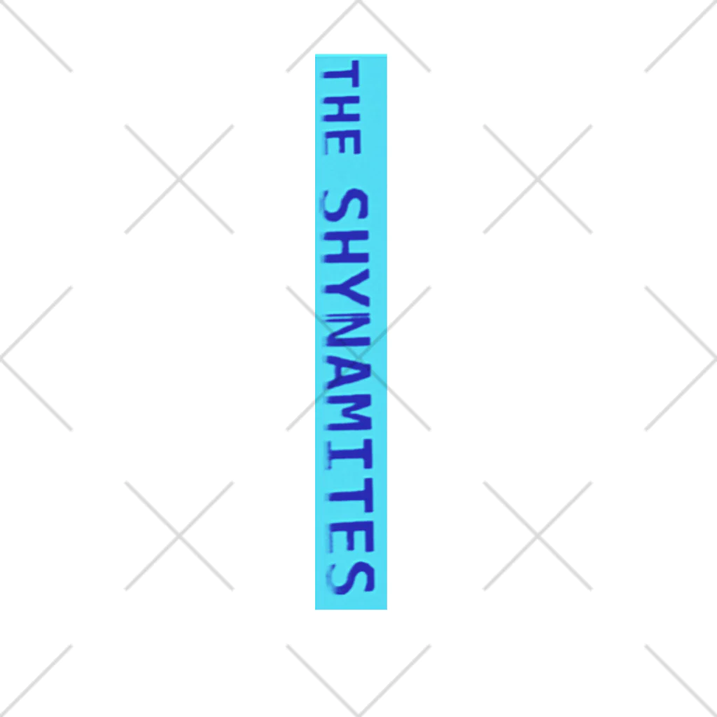Les survenirs chaisnamiquesのthe SHYNAMITES -Right90_SkyBlue Label 2023- ソックス