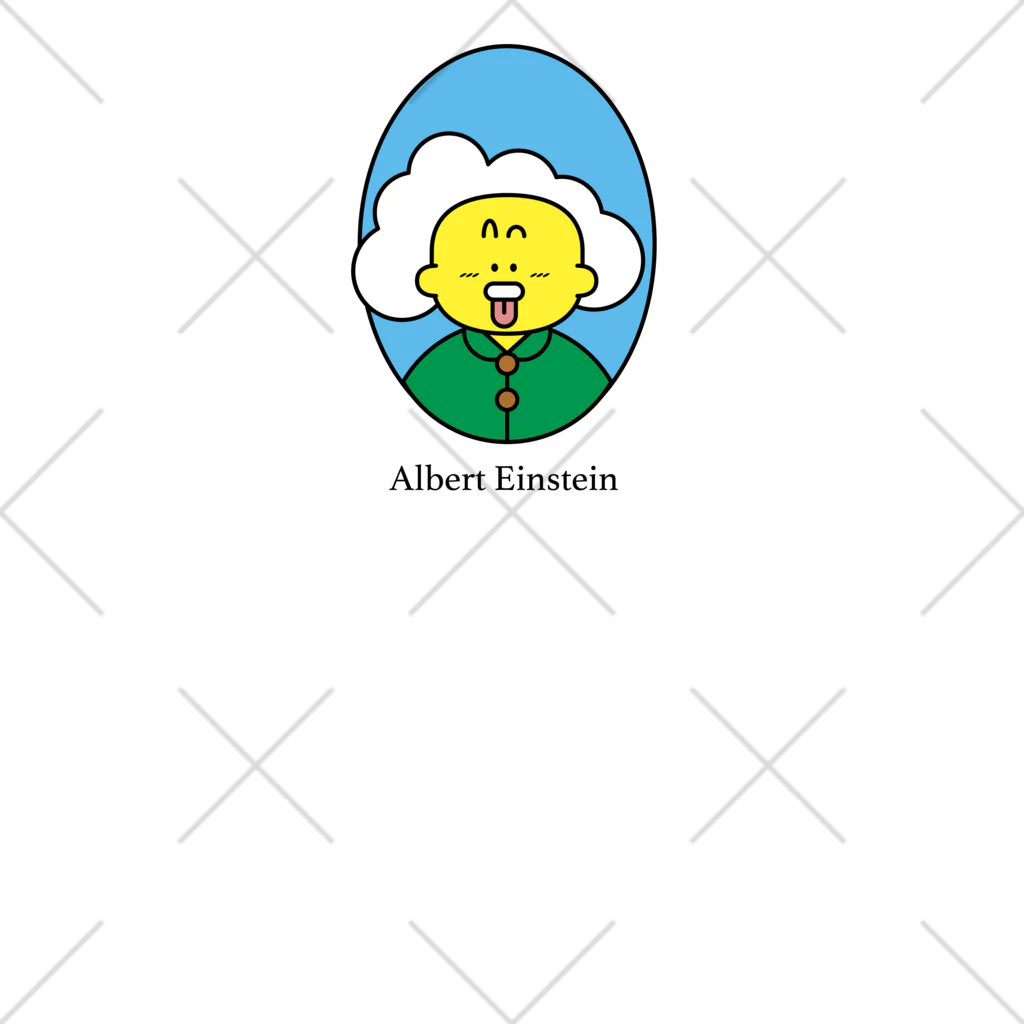 コンビニエンス333のAlbert Einstein  ソックス