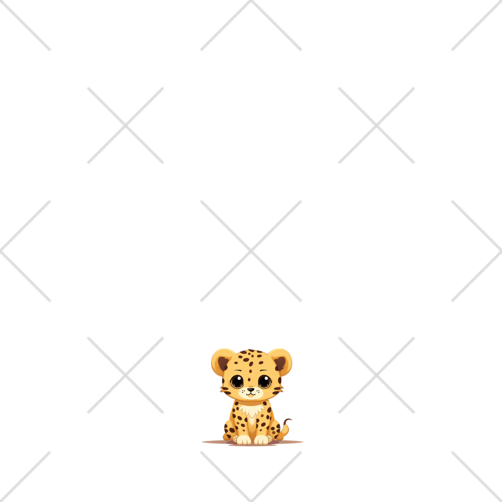 BunnyBloomのcute cheetah ソックス